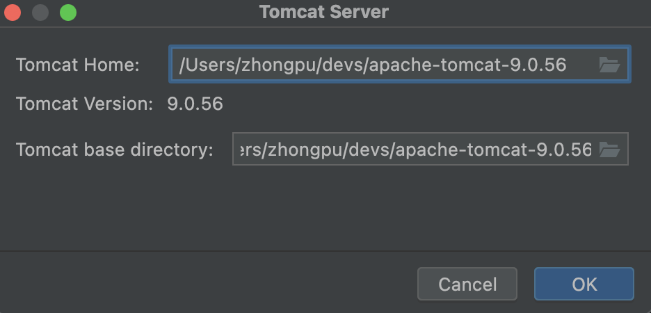 Figure 1.5 Tomcat home.